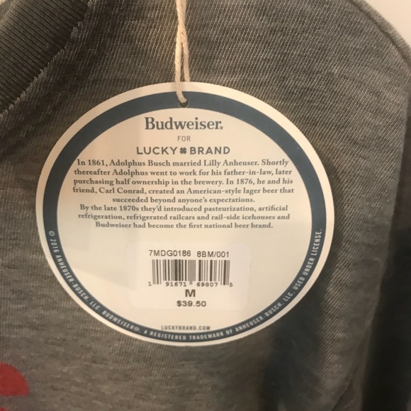 Lucky brand new bud tee size M - Picture 2 of 4